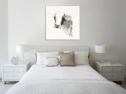 Vista 2 de Jaxson Rea "Life at Home VI Vintage Cream Gallery Wrapped Canvas by Avery Tillmon, 12" x 12