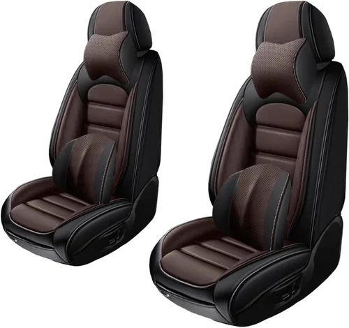 Vista 15 de 5 fundas de asiento para Mazda2 2011-2023, fundas de asiento de automóvil de cuero, impermeables, suaves, cómodas fundas de asiento de automóvil