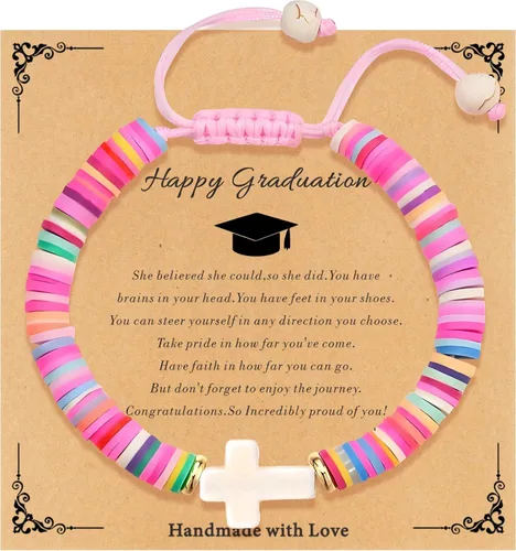 Vista 40 de Regalos navideños para niños, niñas adolescentes, mujeres, linda pulsera de cruz para niñas, regalos de Navidad cristianos para mujeres, ideas