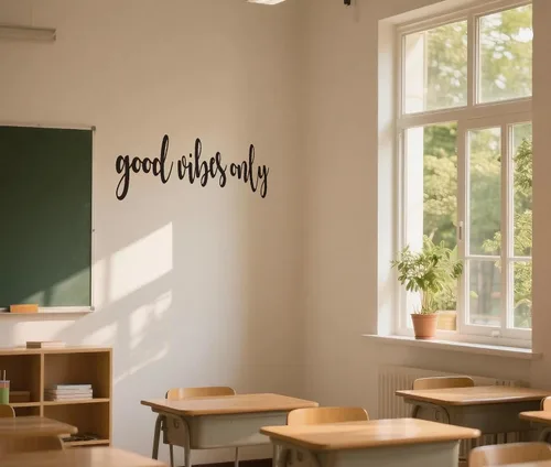 Vista 6 de Calcomanías de pared con frase motivacional inspiradora, vinilo para bricolaje, palabras positivas extraíbles, arte de pared para sala de estar