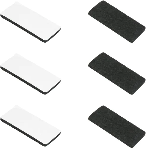 Vista 19 de 48 almohadillas de fieltro para muebles, almohadillas cuadradas de 0.63 pulgadas, protectores de suelo autoadhesivos antiarañazos para pies