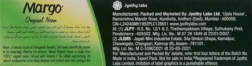 Vista 2 de Margo Jabón antibacteriano original de Neem con aceite de neem y vitamina E, paquete de 10 (3.53 oz x 10)