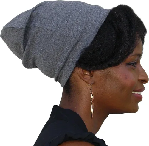 Vista 2 de Satin Life Gorro de lana con forro de raso suave para mujer