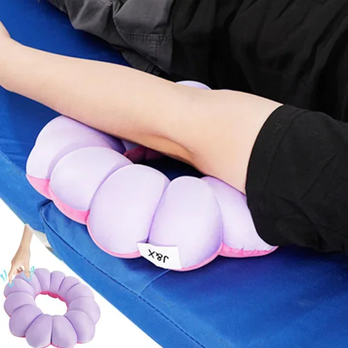 Vista 8 de Cojín Antiescaras, Almohada de Elevación para Codo Roto, Almohada Donut para Alivio de Presión en Manos y Pies, Almohadón de Soporte para Codo, Verde