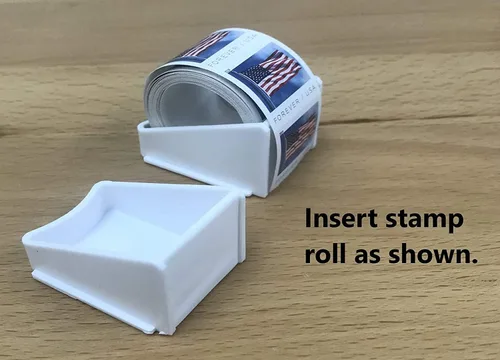 Vista 2 de Dispensador de rollos de sellos para un rollo de 100 sellos
