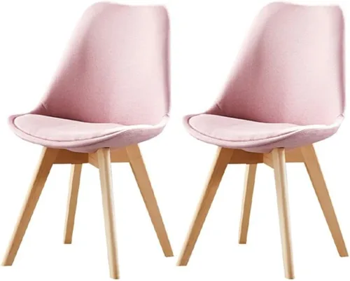 Vista 56 de Sillas de comedor modernas, silla lateral tapizada para el hogar, silla auxiliar para sala de conferencias, silla de comedor, silla de comedor sin