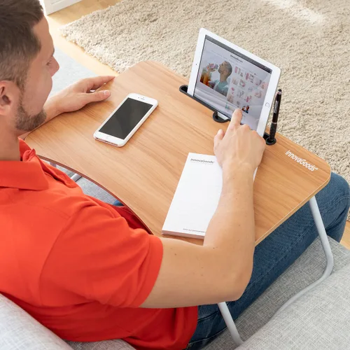 Vista 6 de Mesa Plegable Auxiliar Multiuso Muvisk InnovaGoods