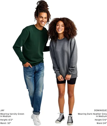 Vista 6 de Alternative Sudadera para hombre, ecológica, ligera, con cuello redondo
