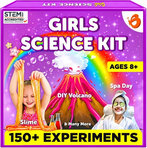 Vista 10 de Butterfly EduFields Kit de ciencia de más de 100 piezas para niñas de 4, 5, 6, 7, 8 años Niñas en CTIM y experimentos científicos Ideas