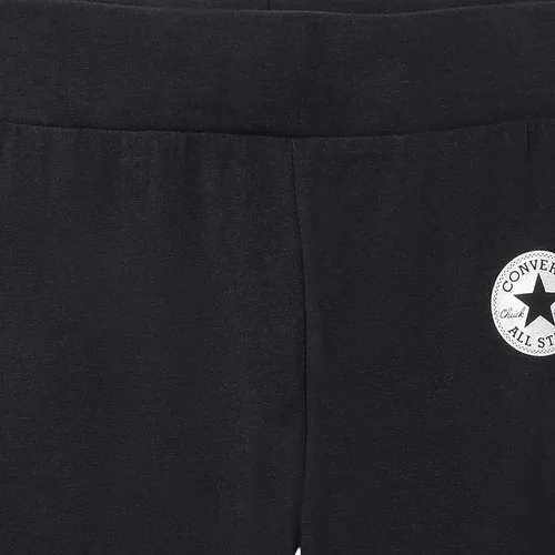 Vista 3 de Converse Leggings con tinta metálica (niños grandes), Negro