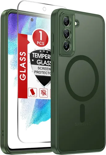Vista 139 de LeYi Funda para teléfono Samsung-S23: protector de pantalla e imán MagSafe Púrpura