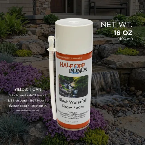 Vista 5 de Pond Free Cascade 4100 Kit de cascada con revestimiento de PVC de 10' x 20' y bomba de 4,100 GPH - PVCPMDP8 Custom water feature, Mini Pump