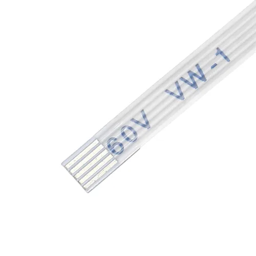 Vista 4 de uxcell Cable plano flexible FFC, 5 clavijas de 0.020 in de paso de 1.181 in, FPC FFC, cable de cinta flexible para TV LCD, audio de coche