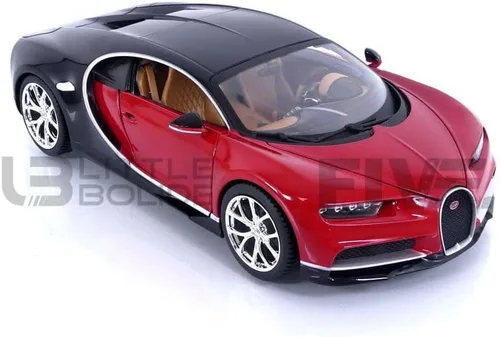 Vista 8 de Bburago – 11040r Bugatti Chiron – 2016 – Echelle 1: 18 – Rojo