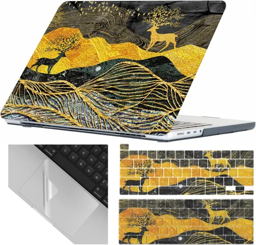 Vista 37 de Se7enline Funda rígida compatible con MacBook Pro de 13 pulgadas para Mac Pro de 13 pulgadas con/sin Touch Bar A1706/A1708/A1989/A2159 2016-2023