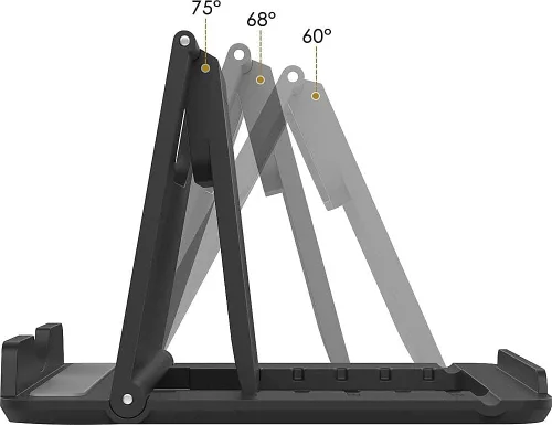 Vista 3 de ZERODAMAGE SAHARA CASE SaharaCase - Soporte plegable para la mayoría de teléfonos celulares y tabletas de hasta 10 pulgadas