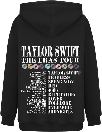 Vista 2 de 1989 Concert Hoodies +Sweatpants Set for Unisex Novelty Trendy Two-Piece Pullover Hooded Sweatshirt