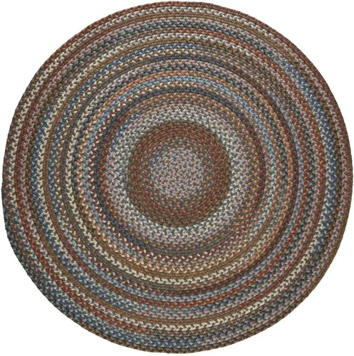 Vista 103 de Tapete reversible de lana, texturizado, grueso, trenzado. , Lana, Walnut
