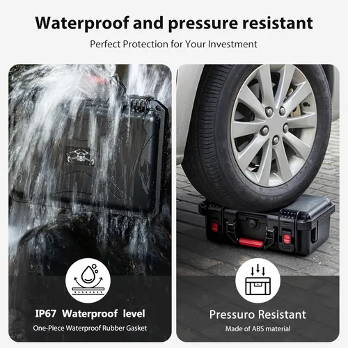 Vista 8 de STARTRC PHOTO Mini 4 Pro/Mini 3 - Carcasa rígida impermeable para Skyrover