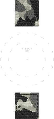 Vista 3 de Tissot T852046771 Correa de camuflaje OTAN de 0.866 in, Camouflaje, Moderno