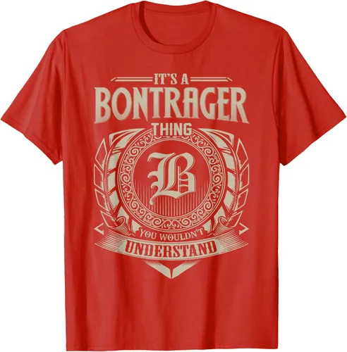 Vista 28 de Camiseta vintage It's A BONTRAGER Thing You Wouldn't Understand Name, Negro