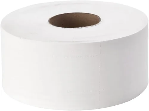 Vista 2 de EZbrnd Premium Commercial - Rollo de papel higiénico de 2 capas de 9 pulgadas, papel higiénico para baño, núcleo estándar de 3 pulgadas, seguro