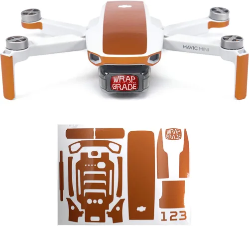 Vista 10 de Wrapgrade Skin compatible con DJI Mavic Mini Color decorativo