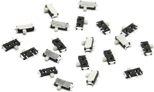 Vista 6 de Gikfun Interruptor de palanca Micro Slide SMD On/Off 7 Pin para Arduino (paquete de 20 piezas) AE1073