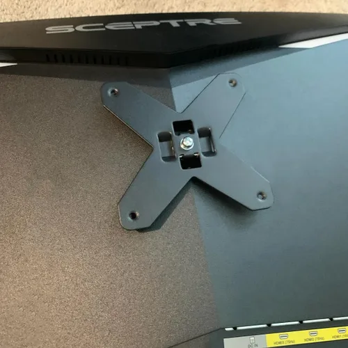 Vista 4 de Kado Soporte de Montaje en Pared para Monitor Adaptador Placa de Soporte para Brazo Hecho para Monitor Sceptre Serie C25 C30 C34 C255B-FWT240