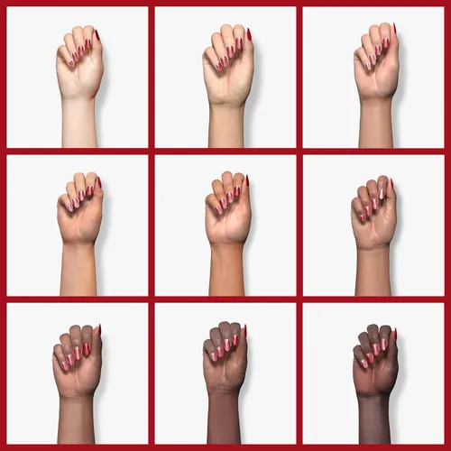Vista 4 de MEMEDA Esmalte de uñas de gel, esmalte de uñas UV, esmalte de uñas rojo, con lámpara LED de 0.5 fl oz