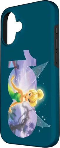 Vista 2 de Funda para iPhone 16 Disney 100 Anniversary Peter Pan Tinker Bell D100