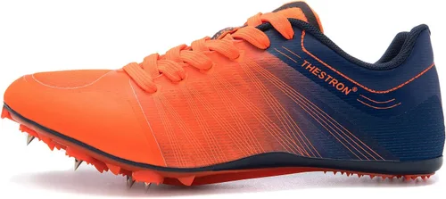 Vista 5 de Zapatos de pista y campo para hombre y mujer, tenis de salto de pista, tenis profesionales para correr y clavos, zapatos para niños