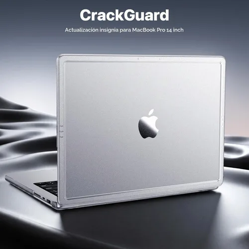 Vista 2 de Soonjet CrackGuard - Funda para MacBook Pro de 14 pulgadas M5 M4 M3 M2 M1 Pro/Max 2025 2024-2021 [actualización antigrietas] [ajuste impecable]