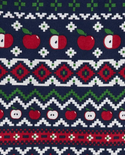 Vista 44 de Gymboree Conjunto de pijama unisex de algodón de Navidad de 2 piezas, niño grande, niño pequeño, gimnasio para bebé