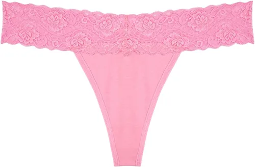 Vista 3 de Lace Thongs for Women Thong Underwear Women Lace Panties Women Underwear Cotton Thongs for Women Pack