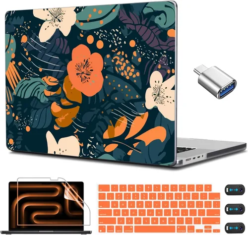 Vista 25 de CISSOOK Funda para MacBook Pro de 14 pulgadas 2025-2021 Release M5 A3434 M4 A3401 A3112 A3185 M3 A2918 A2992 M2 A2779 M1 A2442, carcasa rígida