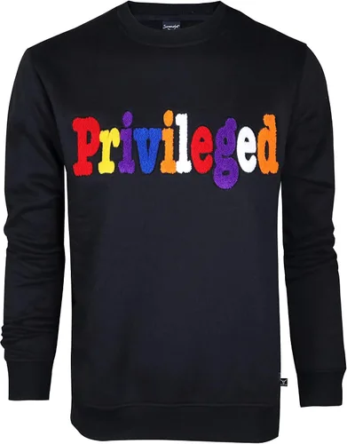 Vista 63 de SCREENSHOT APPLIQUE F11966 Premium Fleece Streetwear Chenille EMB Crew Neck Sweatshirt - Classic Fit