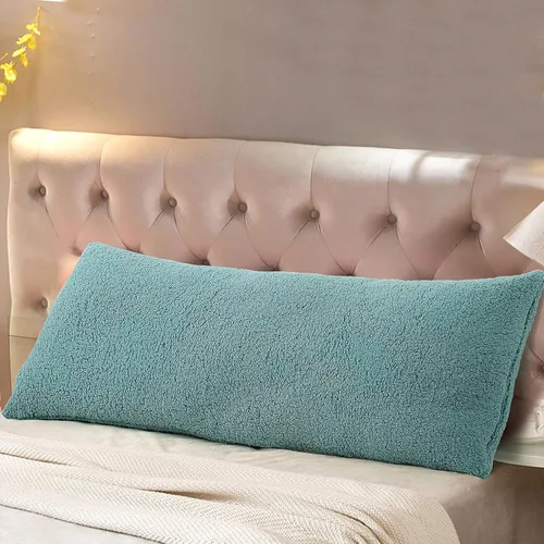 Vista 27 de Reafort Fundas de almohada ultra suaves de sherpa de tamaño estándar de 20 x 26 pulgadas, paquete de 2 con cierre de cremallera