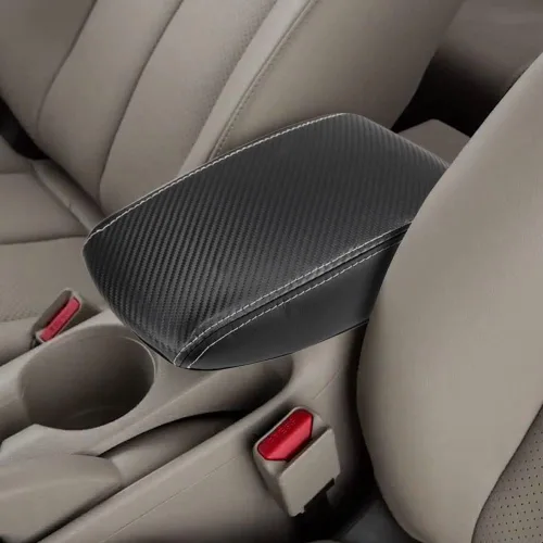 Vista 12 de LEXLEY, Con "SENTRA" LOGO - Funda para reposabrazos, almohadilla de consola central, impermeable, antiarañazos, de cuero, para Nissan 2013-2019