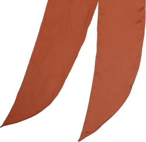Vista 15 de Allegra K Bufandas flacas puras de color sólido liso para mujer, banda larga para el pelo