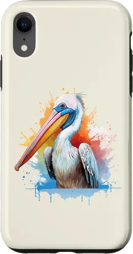 Vista 25 de iPhone 12/12 Pro Pelican Retrato de acuarela - Estuche para amantes de la naturaleza
