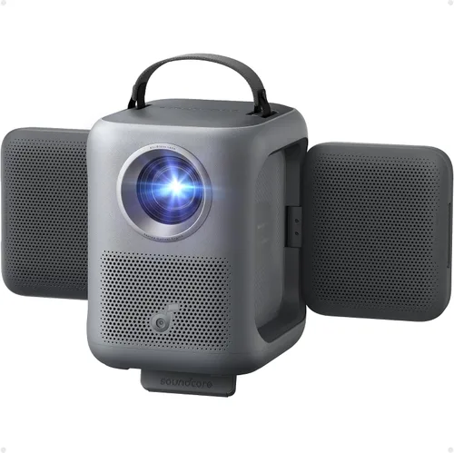 Vista 12 de soundcore Proyector portátil Nebula P1 con altavoces desmontables