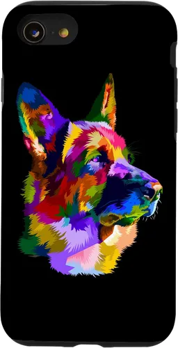 Vista 18 de Funda para iPhone 17 con diseño de pastor alemán para propietarios de perros