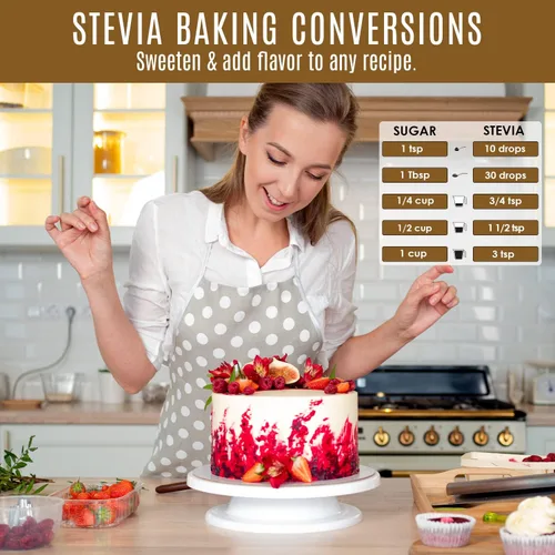 Vista 5 de Stevia Drops Irish Cream, Vanilla & Caramel Stevia Select Keto Coffee - Paquete de sabores de stevia sin azúcar (3)