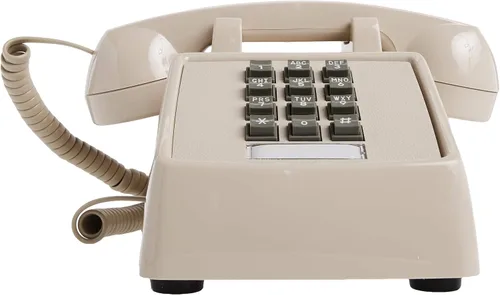 Vista 2 de Cortelco 250044-VBA-20MD Teléfono fijo de 1 auricular, ceniza