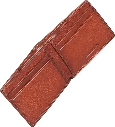 Vista 2 de Osgoode Marley Mens Ultra Mini thinfold Bifold Wallet (Brandy)