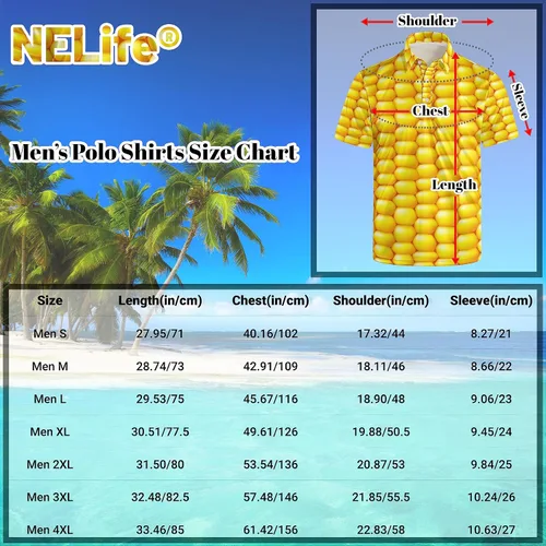 Vista 7 de NELife Camisas de golf para hombre, estampado Dry Fit, manga corta, polo de alto rendimiento, absorbe la humedad, camiseta de tenis con cuello