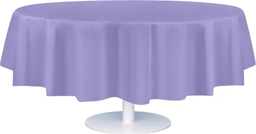 Vista 29 de Mantel de plástico de alta calidad - 54 in. x 108 pulgadas. Grandipity - Mantel rectangular (6 y 12 unidades), Agua (Aqua)