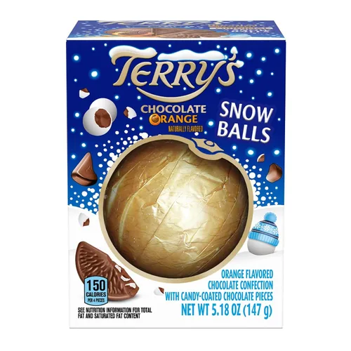 Vista 18 de Terry's Naranjas de chocolate oscuro – Paquete de 12 – Cada naranja 5.11 oz – Holiday Classic Dark Chocolate Orange