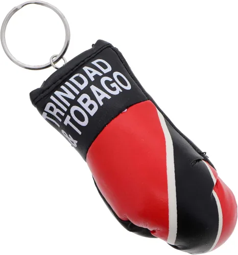 Vista 16 de SandT Collection Guantes de boxeo pequeños con bandera del país - Guantes de boxeo para colgar